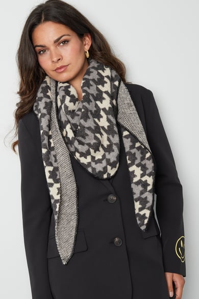 Winter scarf snowy snuggle - multi  h5 Picture2